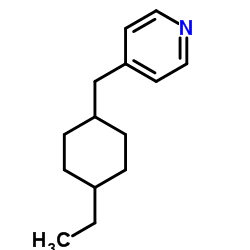 Pyridine, 4-[(4-ethylcyclohexyl)methyl]- (9CI)结构式