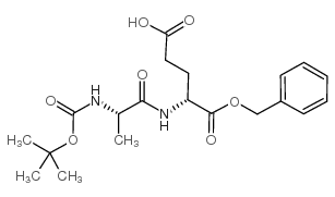 Boc-Ala-D-Glu-OBzl structure