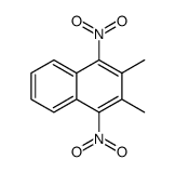 2,3-dimethyl-1,4-dinitronaphthalene结构式
