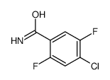 4-Chloro-2,5-difluorobenzamide Structure