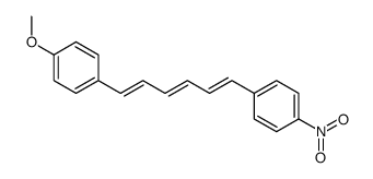 1-[6-(4-methoxyphenyl)hexa-1,3,5-trienyl]-4-nitrobenzene结构式