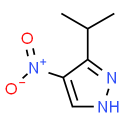 3(5)-Isopropyl-4-nitro-1h-pyrazole Structure