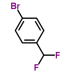 1-Bromo-4-(difluoromethyl)benzene Structure