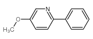 5-Methoxy-2-phenylpyridine structure