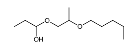 1-(2-pentoxypropoxy)propan-1-ol结构式