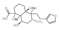 Marrubic acid Structure