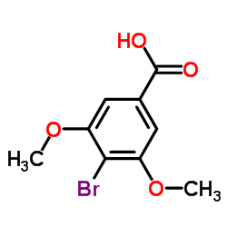 4-Bromo-3,5-dimethoxybenzoic acid structure