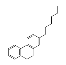 2-hexyl-9,10-dihydrophenanthrene Structure