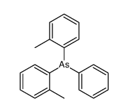 bis(2-methylphenyl)-phenylarsane结构式