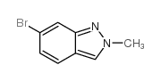 6-溴-2-甲基-2H-吲唑结构式