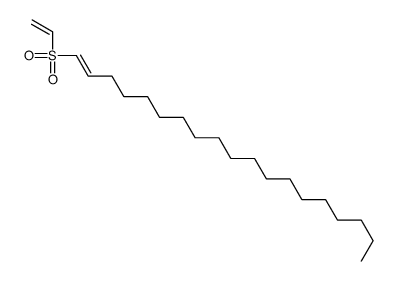 1-ethenylsulfonylnonadec-1-ene Structure