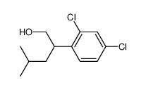 2-(2,4-Dichloro-phenyl)-4-methyl-pentan-1-ol Structure