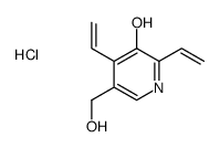 2,4-bis(ethenyl)-5-(hydroxymethyl)pyridin-3-ol,hydrochloride结构式
