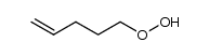hydroperoxyde de pentene-4 Structure
