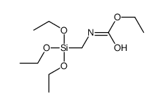 ethyl N-(triethoxysilylmethyl)carbamate Structure