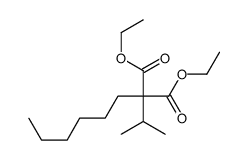 diethyl 2-hexyl-2-propan-2-ylpropanedioate结构式