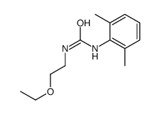 1-(2,6-dimethylphenyl)-3-(2-ethoxyethyl)urea结构式