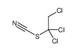 1,1,2-trichloroethyl thiocyanate结构式