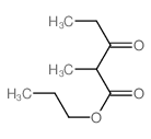 propyl 2-methyl-3-oxo-pentanoate structure