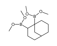(4-dimethoxyboranyl-5-bicyclo[3.3.1]nonanyl)-dimethoxyborane结构式