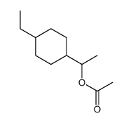 1-(4-ethylcyclohexyl)ethyl acetate Structure