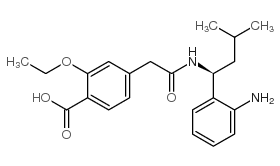 2-Despiperidyl-2-amino Repaglinide Structure