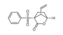 (1R,4R,7R)-4-phenylsulfonyl-7-vinyl-2-oxabicyclo[2.2.1]heptan-3-one Structure