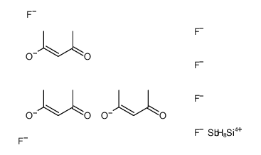 tris(pentane-2,4-dionato-O,O')silicon hexafluoroantimonate picture