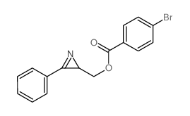 Benzoic acid, 4-bromo-,(3-phenyl-2H-azirin-2-yl)methyl ester picture