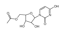 [(2R,3S,4R,5R)-5-(2,4-dioxopyrimidin-1-yl)-3,4-dihydroxyoxolan-2-yl]methyl acetate结构式