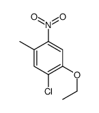 5-chloro-4-ethoxy-2-nitrotoluene结构式