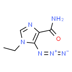 1H-Imidazole-4-carboxamide,5-azido-1-ethyl- Structure