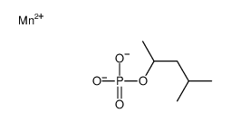 manganese(2+),4-methylpentan-2-yl phosphate结构式