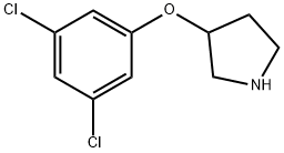 3-(3,5-dichlorophenoxy)pyrrolidine Structure