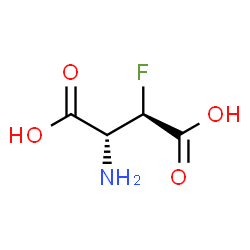 beta-fluoroaspartic acid结构式