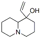 1-Vinyloctahydro-2H-quinolizin-1-ol structure