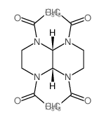 Pyrazino[2,3-b]pyrazine,1,4,5,8-tetraacetyldecahydro-, cis- (9CI)结构式