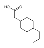 反式-4-丙基环己基乙酸结构式