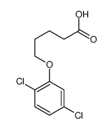 5-(2,5-dichlorophenoxy)pentanoic acid结构式