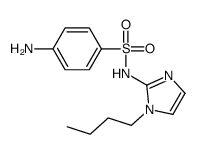 Benzenesulfonamide, 4-amino-N-(1-butyl-1H-imidazol-2-yl)-结构式