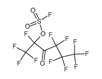 fluorosulfuric acid 1,3,3,4,4,5,5,5-octafluoro-2-oxo-1-trifluoromethyl-pentyl ester Structure