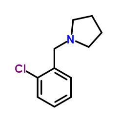 1-(2-Chlorobenzyl)pyrrolidine Structure