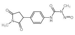 1-methyl-3-[4-(1-methyl-2,5-dioxo-pyrrolidin-3-yl)phenyl]-1-nitroso-urea picture