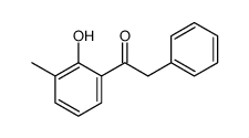 1-(2-hydroxy-3-methylphenyl)-2-phenylethanone Structure