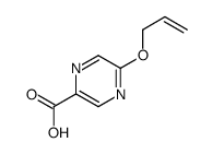 Pyrazinecarboxylic acid, 5-(2-propenyloxy)- (9CI) Structure