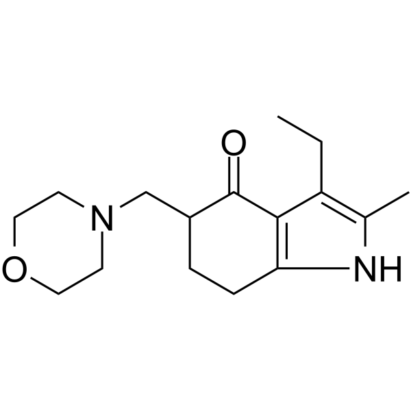Molindone Structure