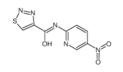 1,2,3-Thiadiazole-4-carboxamide,N-(5-nitro-2-pyridinyl)-(9CI) picture