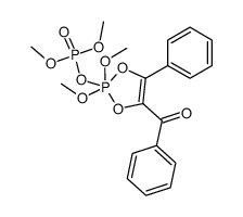 2,2-dimethoxy-2-(dimethylphosphato)-4-benzoyl-5-phenyl-2,2-dihydro-1,3,2-dioxaphosphole Structure