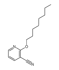 2-Octyloxy-nicotinonitrile结构式