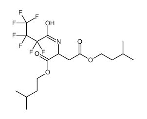 Diisopentyl 2-[(2,2,3,3,4,4,4-heptafluorobutanoyl)amino]succinate picture